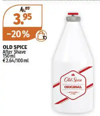 Müller Old Spice After Shave 150ml Angebot