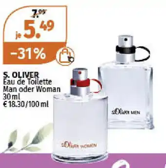 Müller S. Oliver Eau de Toilette Man oder Woman 30ml Angebot