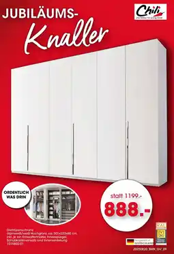 Möbel Martin Chili Drehtürenschrank Angebot