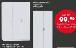 Möbel Martin Drehtürenschrank Angebot