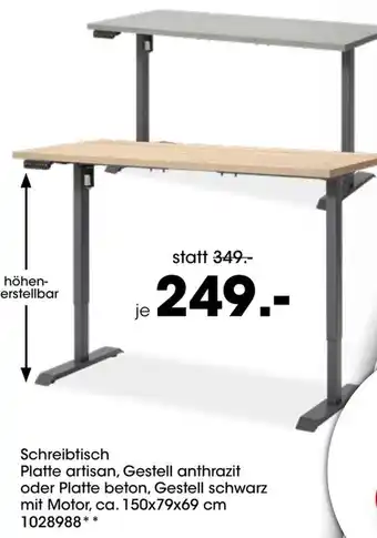 Möbel Martin Schreibtisch Angebot
