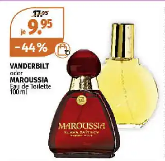 Müller Vanderbilt oder Maroussia 100ml Angebot