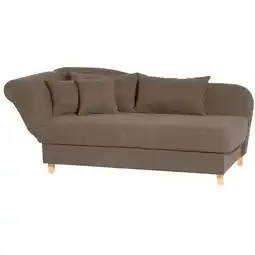 Netto Marken-Discount Max Winzer Selma Recamiere mit Armteil links klappbar sahara Angebot