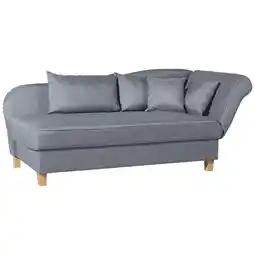 Netto Marken-Discount Max Winzer Selma Recamiere mit Armteil rechts klappbar denim Angebot