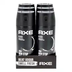 Netto Marken-Discount Axe Bodyspray Black 150 ml, 6er Pack Angebot