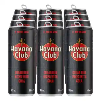 Netto Marken-Discount Havana Club Cuban Rum & Cola Mixgetränk 10,0 % vol 0,33 Liter Dose, 12er Pack Angebot