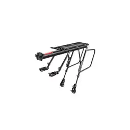 Netto Marken-Discount Fahrradträger mit Ablage – Schwarz - mit 25 kg Belastung Angebot