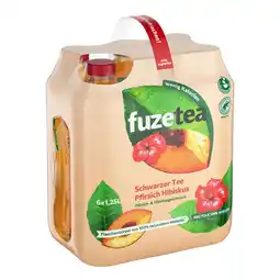 Netto Marken-Discount Fuze Tea Pfirsich-Hibiskus 1,25 Liter, 6er Pack Angebot