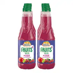 Netto Marken-Discount Valensina Fruits+ Nektar + Eisen 1 Liter, 6er Pack Angebot