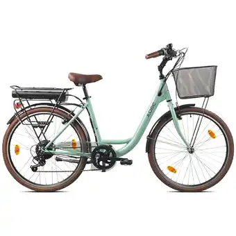 Netto Marken-Discount LLobe Shopper City E-Bike 26, mintgrün Angebot