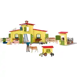 Netto Marken-Discount Schleich Spielgebäude Farm World Farm mit Hühnerstall und Pferdestall Angebot