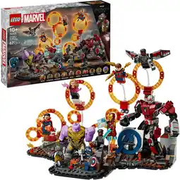 Netto Marken-Discount LEGO Konstruktionsspielzeug Marvel Super Heroes Avengers: Endgame letzter Showdown Angebot