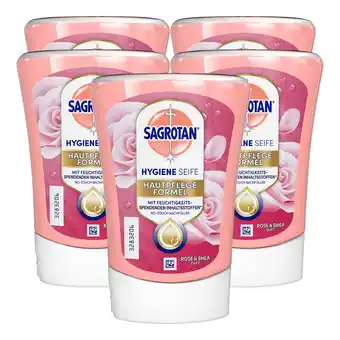 Netto Marken-Discount Sagrotan No-Touch Nachfüller Rose & Shea Duft 250 ml, 5er Pack Angebot