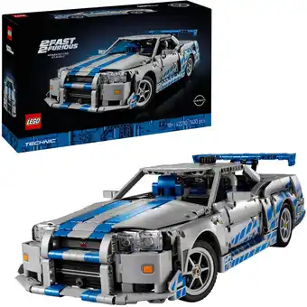 Netto Marken-Discount LEGO Konstruktionsspielzeug Technic 2 Fast 2 Furious Nissan Skyline GT-R(R34) Flitzer Angebot