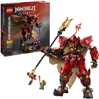 Netto Marken-Discount LEGO Konstruktionsspielzeug Ninjago Der Feuerritter-Mech Angebot