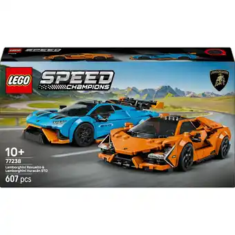 Netto Marken-Discount LEGO Konstruktionsspielzeug Speed Champions Lamborghini Revuelto und Huracán STO Angebot