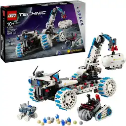 Netto Marken-Discount LEGO Konstruktionsspielzeug Technic Lunar Outpost Mondrover-Raumfahrzeug Angebot