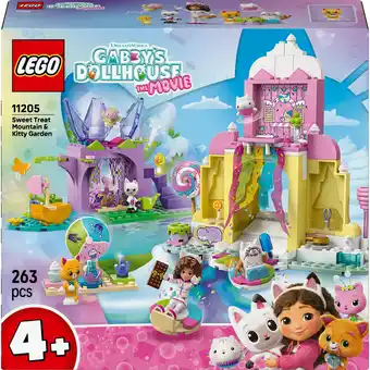 Netto Marken-Discount LEGO Konstruktionsspielzeug Gabby´s Dollhouse Zuckerguss-Gebirge und Kätzchen-Garten Angebot