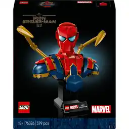 Netto Marken-Discount LEGO Konstruktionsspielzeug Marvel Iron Spider-Man Büste Angebot