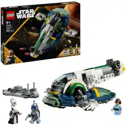 Netto Marken-Discount LEGO Konstruktionsspielzeug Star Wars Jango Fetts Sternenschiff Angebot