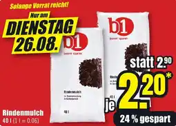 B1 Discount Baumarkt b1 Rindenmulch Angebot