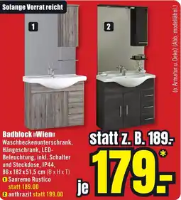 B1 Discount Baumarkt Badblock Wien Angebot