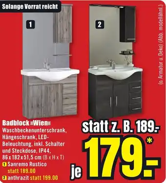 B1 Discount Baumarkt Badblock Wien Angebot