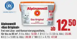 B1 Discount Baumarkt Alpinaweiß Das Original Angebot