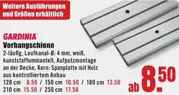 B1 Discount Baumarkt GARDINIA Vorhangschiene Angebot
