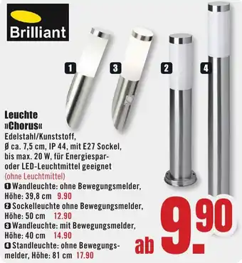 B1 Discount Baumarkt Brilliant Leuchte Chorus Angebot