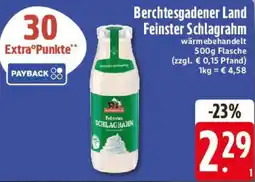 Edeka Berchtesgadener Land Feinster Schlagrahm Angebot