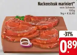 Edeka Nackensteak mariniert Angebot
