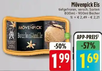 Edeka Mövenpick Eis Angebot