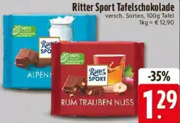 Edeka Ritter Sport Tafelschokolade Angebot