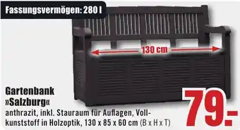 B1 Discount Baumarkt Gartenbank Salzburg Angebot