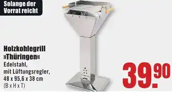 B1 Discount Baumarkt Holzkohlegrill Thüringen Angebot