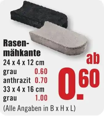 B1 Discount Baumarkt Rasenmähkante Angebot