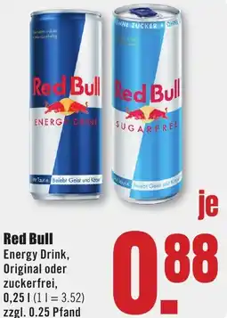 B1 Discount Baumarkt Red Bull Angebot