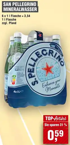 Handelshof San pellegrino mineralwasser Angebot