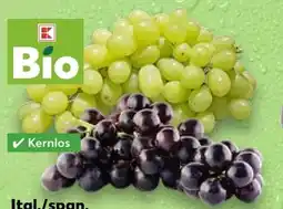 Kaufland K-Bio Bio-Tafeltrauben Angebot