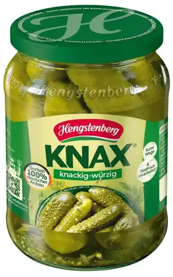 Kaufland Hengstenberg Knax Gewürzgurken Angebot