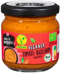 Kaufland K-Take It Veggie Veganer Bio Brotaufstrich Angebot