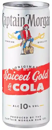 Kaufland Captain Morgan Original Spiced Gold & Cola Angebot