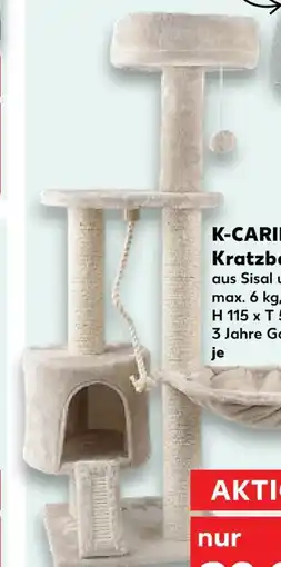 Kaufland K-Carinura Katzen-Kratzbaum Angebot