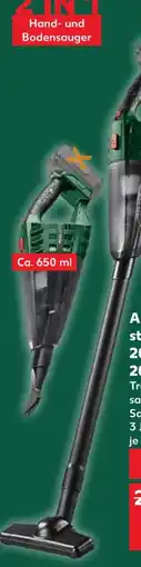 Kaufland Parkside Akku-Handstaubsauger 20 V PHSSA 20-Li D2 Angebot