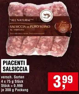 Handelshof Piacenti salsiccia Angebot