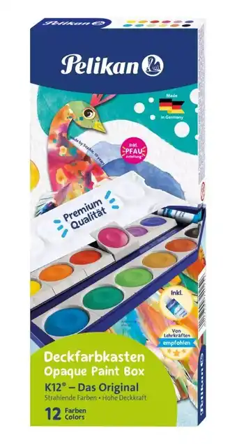 Kaufland Pelikan Deckfarbenkasten K12 Angebot