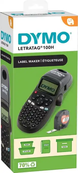 Kaufland Dymo Hand-Beschriftungsgerät LetraTag LT-100H Angebot