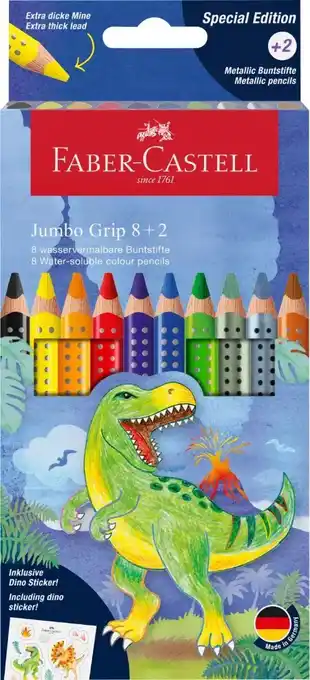 Kaufland Faber-Castell Jumbo Grip Metallic Angebot