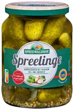 Kaufland Spreewaldhof Spreelinge Gewürzgurken Angebot